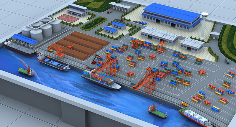 北屯市工业沙盘3