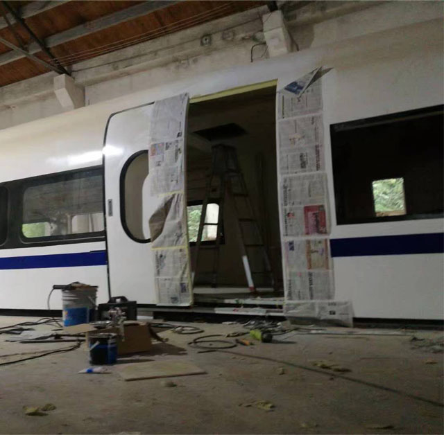 北屯市高铁模型