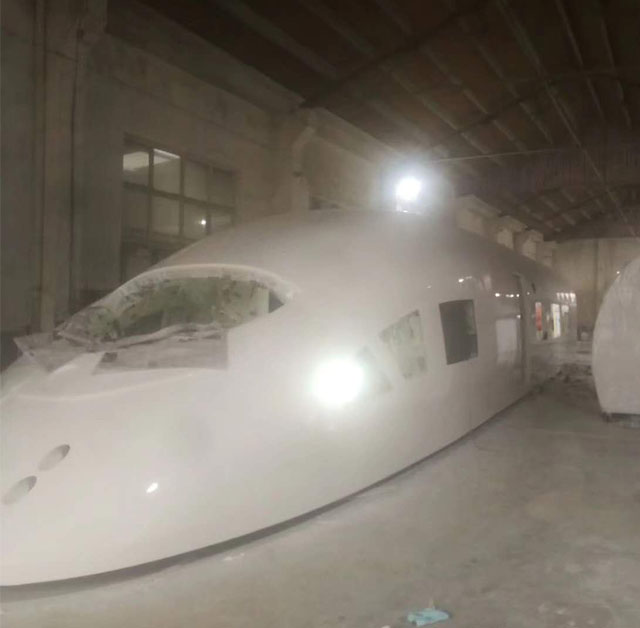 北屯市高铁模型